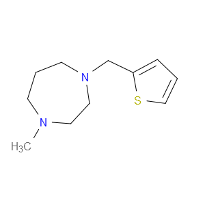 Hexahydro-1-methyl-4-(2-thienylmethyl)-1H-1,4-diazepine