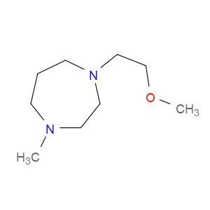 Hexahydro-1-(2-methoxyethyl)-4-methyl-1H-1,4-diazepine
