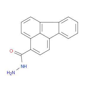 3-Fluoranthenecarboxylic acid, hydrazide