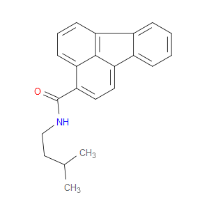 N-(3-Methylbutyl)-3-fluoranthenecarboxamide