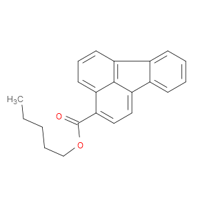 Pentyl 3-fluoranthenecarboxylate