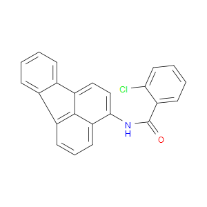 Benzamide, 2-chloro-N-3-fluoranthenyl-