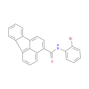 N-(2-Bromophenyl)-3-fluoranthenecarboxamide