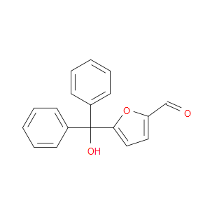 5-(Hydroxydiphenylmethyl)-2-furancarboxaldehyde