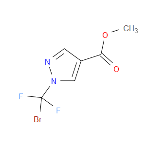 Methyl 1-(bromodifluoromethyl)-1H-pyrazole-4-carboxylate