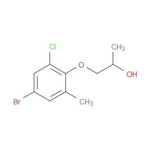 1-(4-Bromo-2-chloro-6-methylphenoxy)-2-propanol