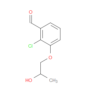 Benzaldehyde, 2-chloro-3-(2-hydroxypropoxy)-