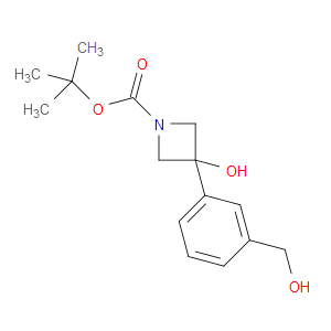 tert-butyl 3-hydroxy-3-(3-(hydroxymethyl)phenyl)azetidine-1-carboxylate