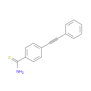 4-(phenylethynyl)benzothioamide