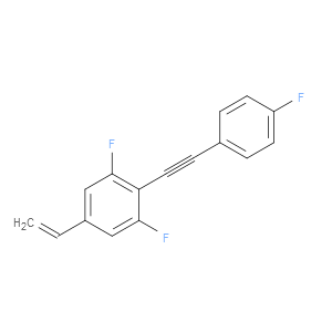 1,3-difluoro-2-((4-fluorophenyl)ethynyl)-5-vinylbenzene