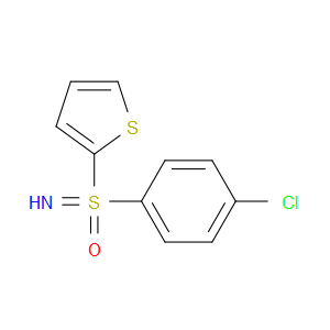 Sulfoximine, S-(4-chlorophenyl)-S-2-thienyl-