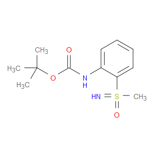 tert-butyl (2-(S-methylsulfonimidoyl)phenyl)carbamate