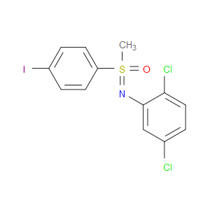 ((2,5-dichlorophenyl)imino)(4-iodophenyl)(methyl)-l6-sulfanone