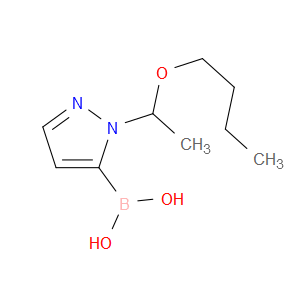 (1-(1-butoxyethyl)-1H-pyrazol-5-yl)boronic acid