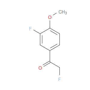 2-fluoro-1-(3-fluoro-4-methoxyphenyl)ethanone