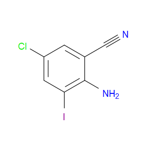 2-Amino-5-chloro-3-iodobenzonitrile