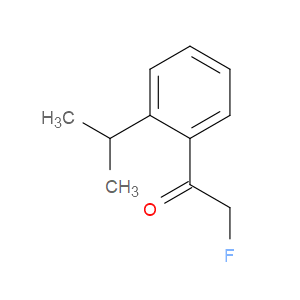 2-fluoro-1-(2-isopropylphenyl)ethanone