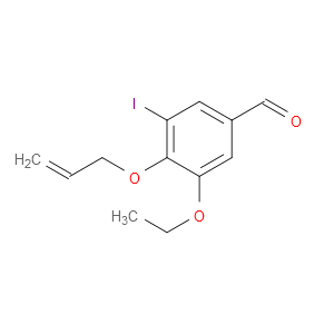 3-Ethoxy-5-iodo-4-(2-propen-1-yloxy)benzaldehyde