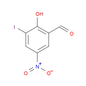 2-Hydroxy-3-iodo-5-nitrobenzaldehyde