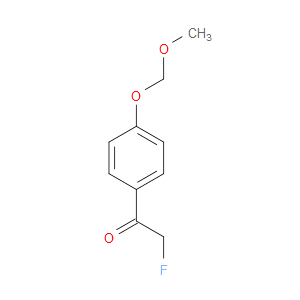 2-fluoro-1-(4-(methoxymethoxy)phenyl)ethanone
