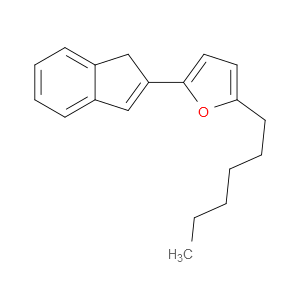 2-Hexyl-5-(1H-inden-2-yl)furan