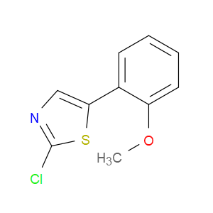 Thiazole, 2-chloro-5-(2-methoxyphenyl)-