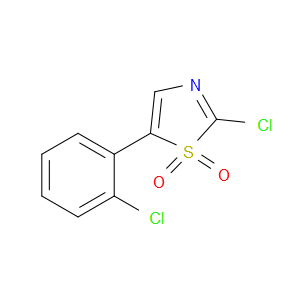 Thiazole, 2-chloro-5-(2-chlorophenyl)-, 1,1-dioxide