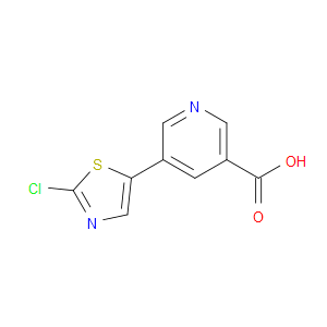 5-(2-Chloro-5-thiazolyl)-3-pyridinecarboxylic acid