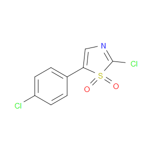 Thiazole, 2-chloro-5-(4-chlorophenyl)-, 1,1-dioxide