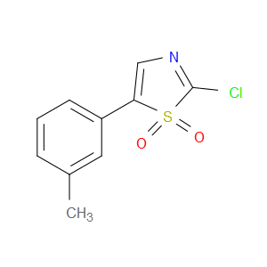 Thiazole, 2-chloro-5-(3-methylphenyl)-, 1,1-dioxide
