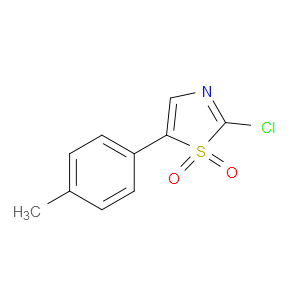 Thiazole, 2-chloro-5-(4-methylphenyl)-, 1,1-dioxide