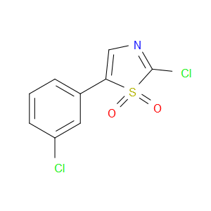 Thiazole, 2-chloro-5-(3-chlorophenyl)-, 1,1-dioxide