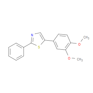 5-(3,4-Dimethoxyphenyl)-2-phenylthiazole