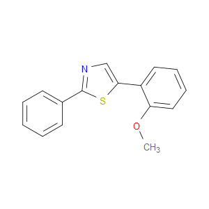 5-(2-Methoxyphenyl)-2-phenylthiazole