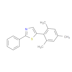2-Phenyl-5-(2,4,6-trimethylphenyl)thiazole