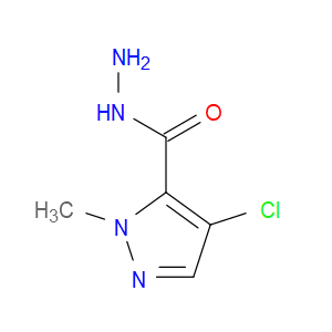 4-Chloro-1-methyl-1H-pyrazole-5-carboxylic acid hydrazide