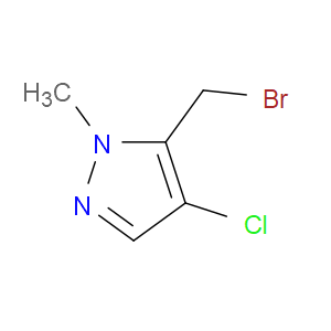 5-(Bromomethyl)-4-chloro-1-methyl-1H-pyrazole
