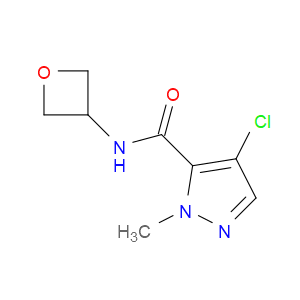 4-Chloro-1-methyl-N-3-oxetanyl-1H-pyrazole-5-carboxamide