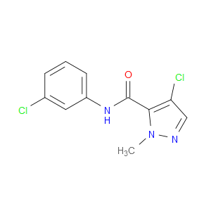 4-Chloro-N-(3-chlorophenyl)-1-methyl-1H-pyrazole-5-carboxamide
