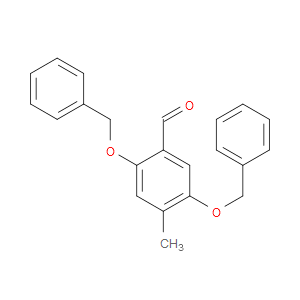 4-Methyl-2,5-bis(phenylmethoxy)benzaldehyde
