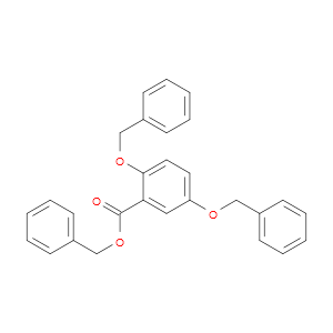 Phenylmethyl 2,5-bis(phenylmethoxy)benzoate