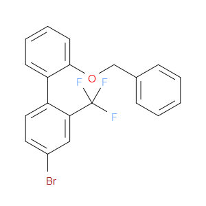1,1'-Biphenyl, 4-bromo-2'-(phenylmethoxy)-2-(trifluoromethyl)-