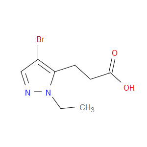 4-Bromo-1-ethyl-1H-pyrazole-5-propanoic acid