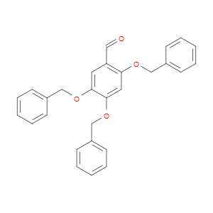 2,4,5-Tris(phenylmethoxy)benzaldehyde