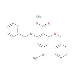 Methyl 4-methoxy-2,6-bis(phenylmethoxy)benzoate