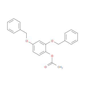 Phenol, 2,4-bis(phenylmethoxy)-, 1-acetate