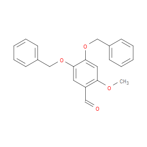 2-Methoxy-4,5-bis(phenylmethoxy)benzaldehyde