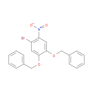 (((4-bromo-5-nitro-1,2-phenylene)bis(oxy))bis(methylene))dibenzene