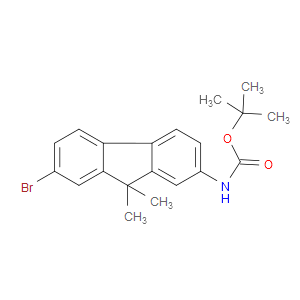 tert-butyl (7-bromo-9,9-dimethyl-9H-fluoren-2-yl)carbamate
