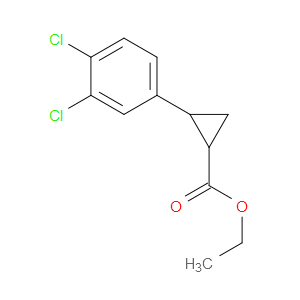 Ethyl 2-(3,4-dichlorophenyl)cyclopropanecarboxylate
